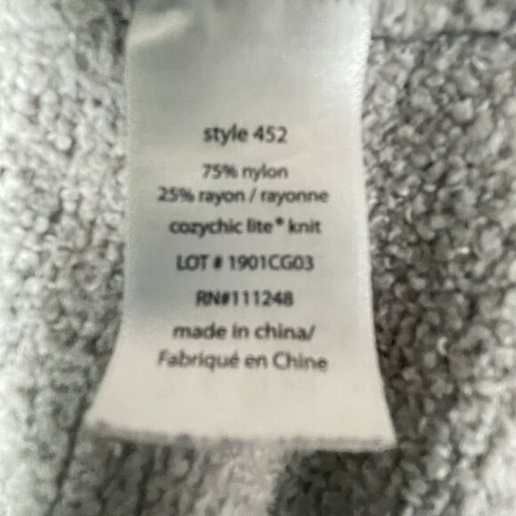 Barefoot Dreams Cozychic Lite Circle Cardi Womens SIZE MEDIUM Cardigan Sweater - Picture 7 of 10